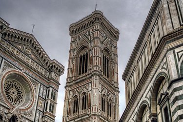 Duomo, Campanile di Giotto, Battistero e Cupola del Brunelleschi a Firenze