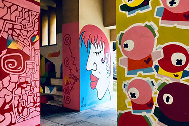 I murales e la street art di Capodimonte