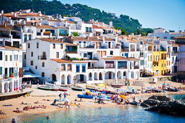 calella de palafrugell in costa brava