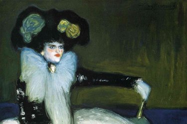 Donna in blu di Picasso