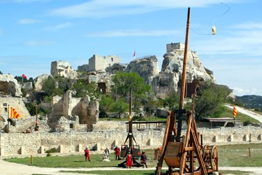 Les-Baux-de-Provence in Provenza