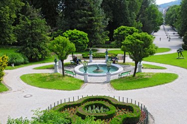 Il Parco Tivoli a Lubiana