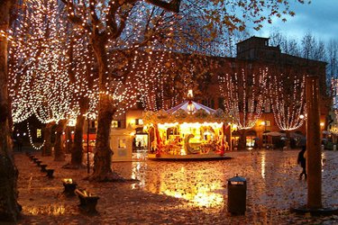 Piazza Napoleone a Lucca