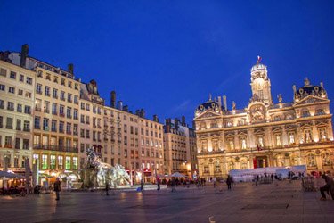 Place des Terreaux a Lione