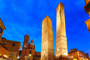 La Torre degli Asinelli a Bologna