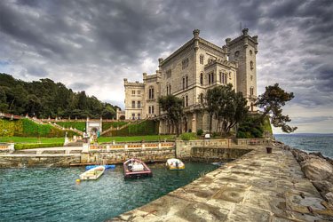 Il Castello di Miramare a Trieste