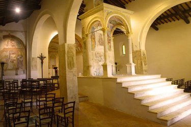 La Chiesa di Santa Maria della Colonna a San Casciano dei Bagni