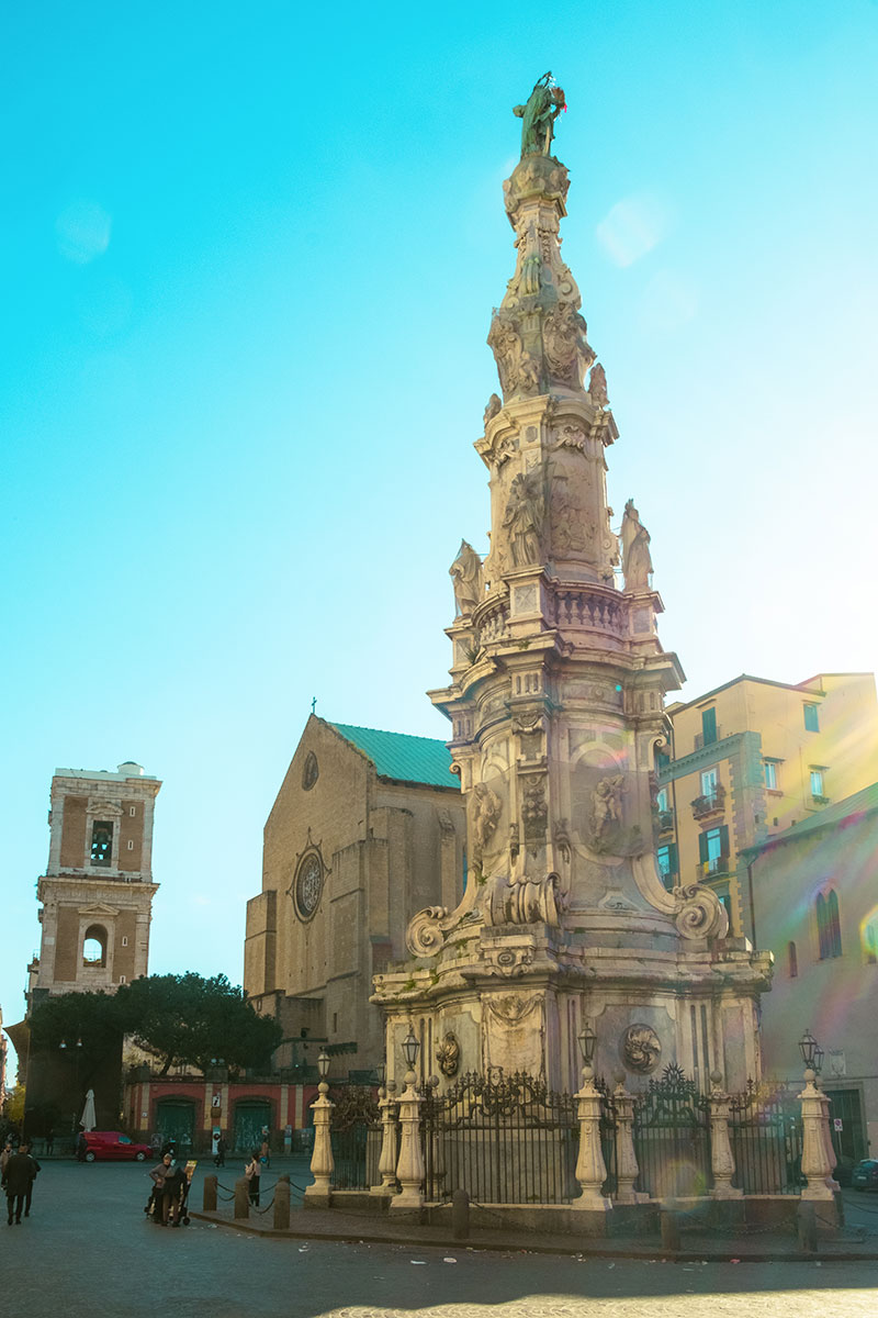 L'Obelisco di Piazza del Gesù a Napoli
