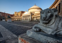 Piazza del Plebiscito in Naples Piazza del Plebiscito Napoli