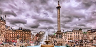 Trafalgar Square a Londra Trafalgar Square a Londra