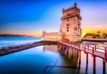 La Torre di Belém a Lisbona La Torre di Belém a Lisbona