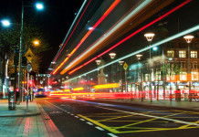 O’ Connell Street a Dublino. O' Connell Street a Dublino.