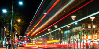 O’ Connell Street a Dublino. O' Connell Street a Dublino.