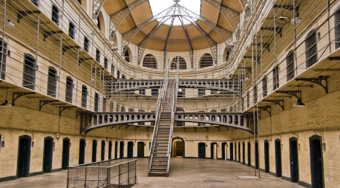 La Prigione di Kilmainham a Dublino.