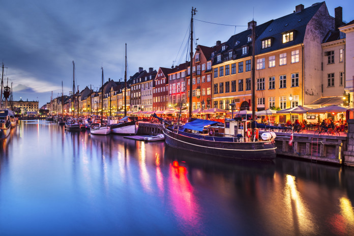 Il Canale di Nyhavn a Copenaghen