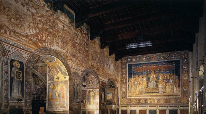 La Sala del Mappamondo a Siena