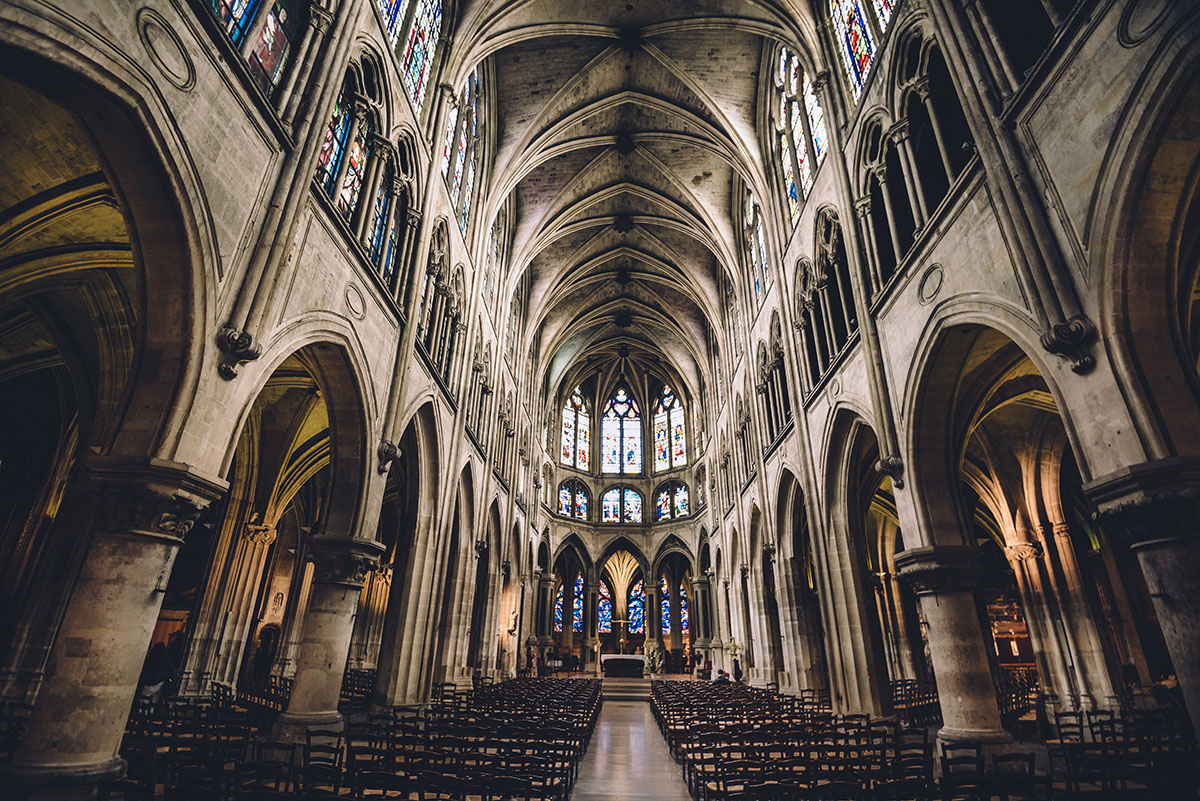 La chiesa di St-Pierre a Montmartre-parigi
