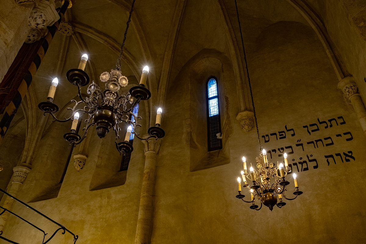 Interno della Sinagoga Vecchionuova