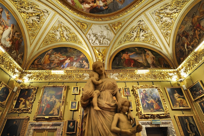 La Galleria Palatina di Palazzo Pitti a Firenze