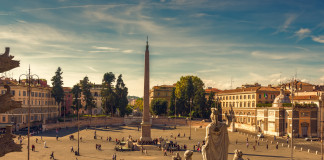 Piazza del Popolo a Roma Piazza del Popolo a Roma