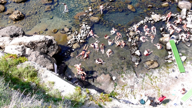 La Baia di Sorgeto a Ischia.