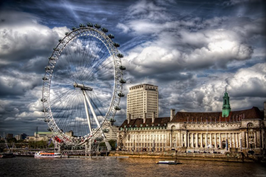 Il London Eye a Londra