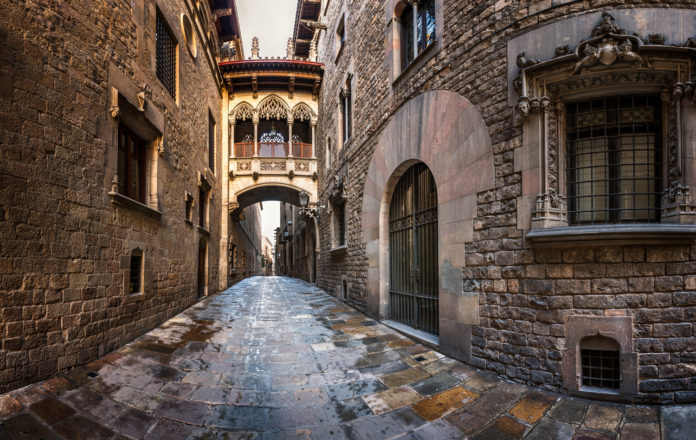 Il Barrio Gotico di Barcellona