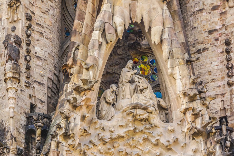 La Facciata della Natività della Sagrada Familia