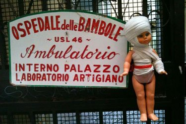 L'Ospedale delle Bambole a Napoli