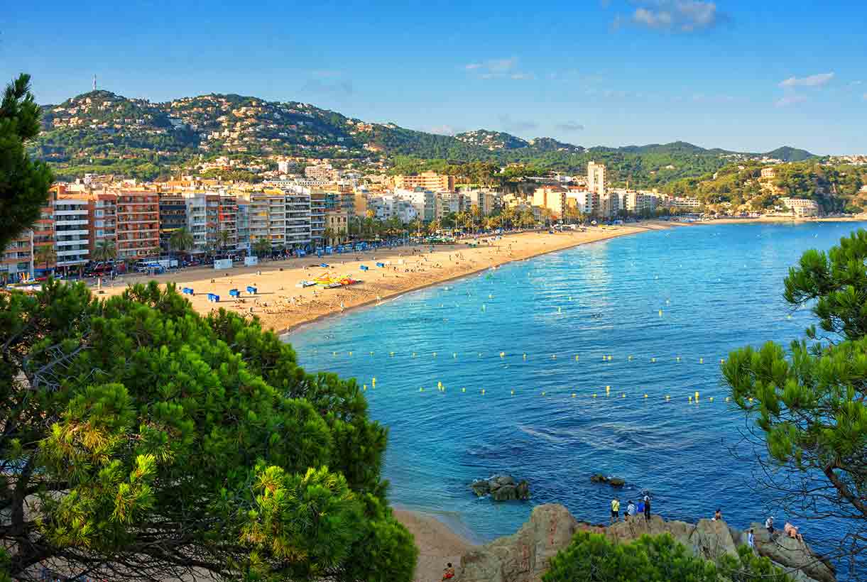 Lloret De Mar In Costa Brava Spagna