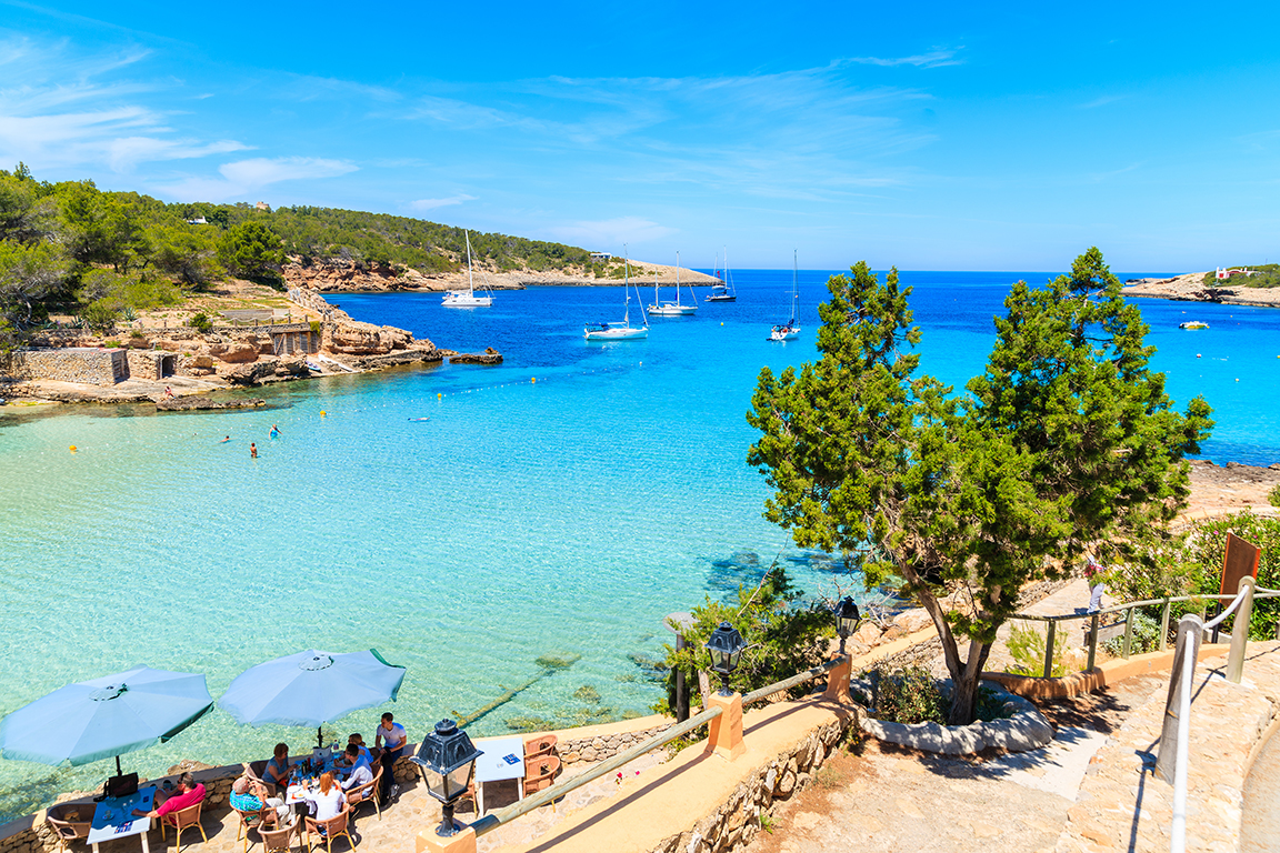 Cala Portinatx a Ibiza