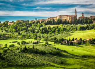 Panorama di Pienza