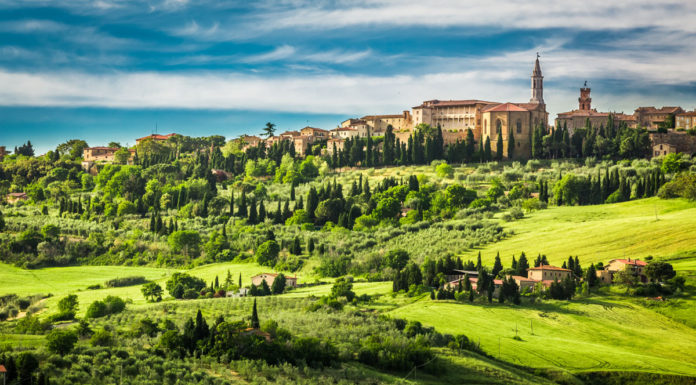Panorama di Pienza