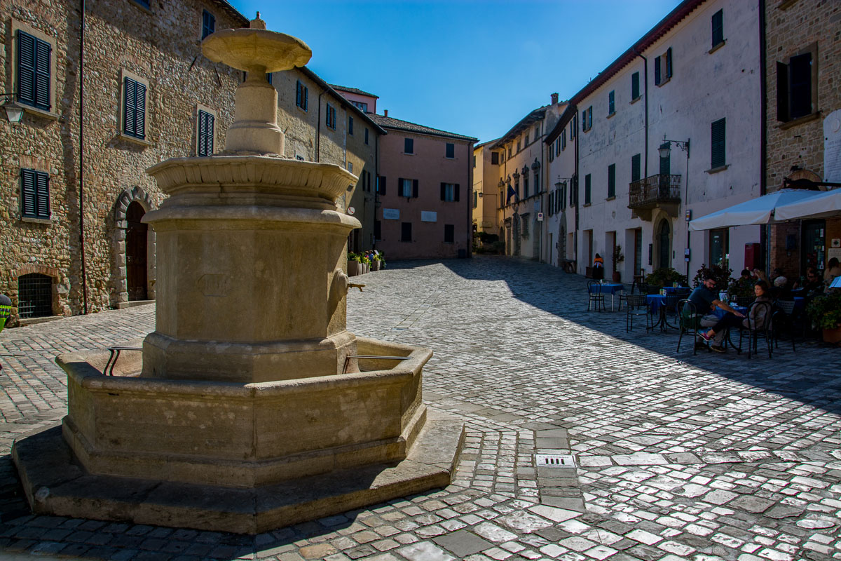 Il centro storico di San Leo