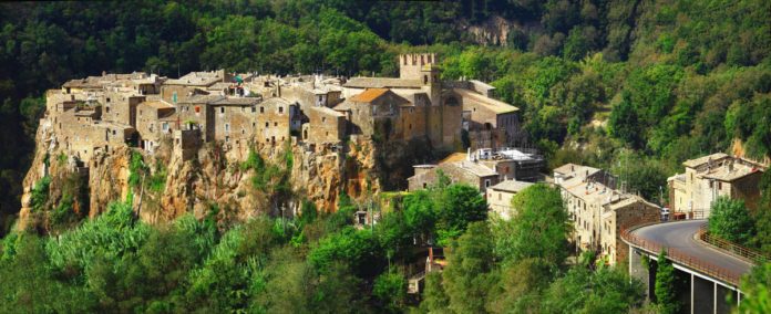 Panorama del Borgo di Calcata