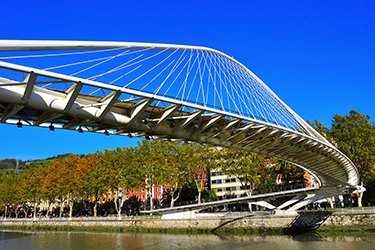 Zubi Zuri, il ponte di Calatrava a Bilbao
