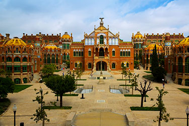 L'Ospedale de la Santa Creu i Sant Pau a Barcellona