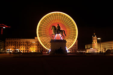 Place Bellecour a Lione