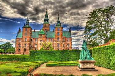 Il Castello di Rosenborg a Copenaghen