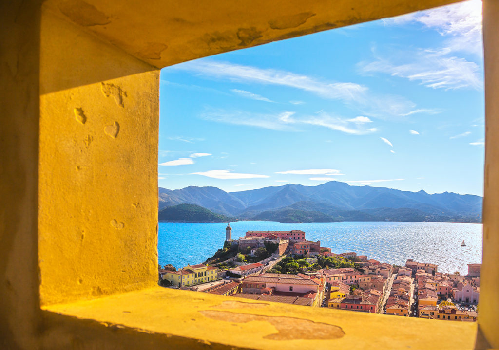 Portoferraio all'Isola d'Elba