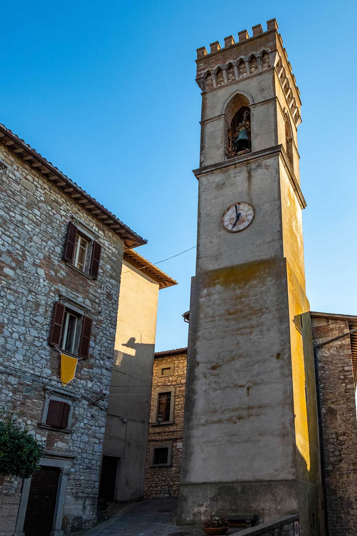 La Torre Campanaria di Monte Castello di Vibio