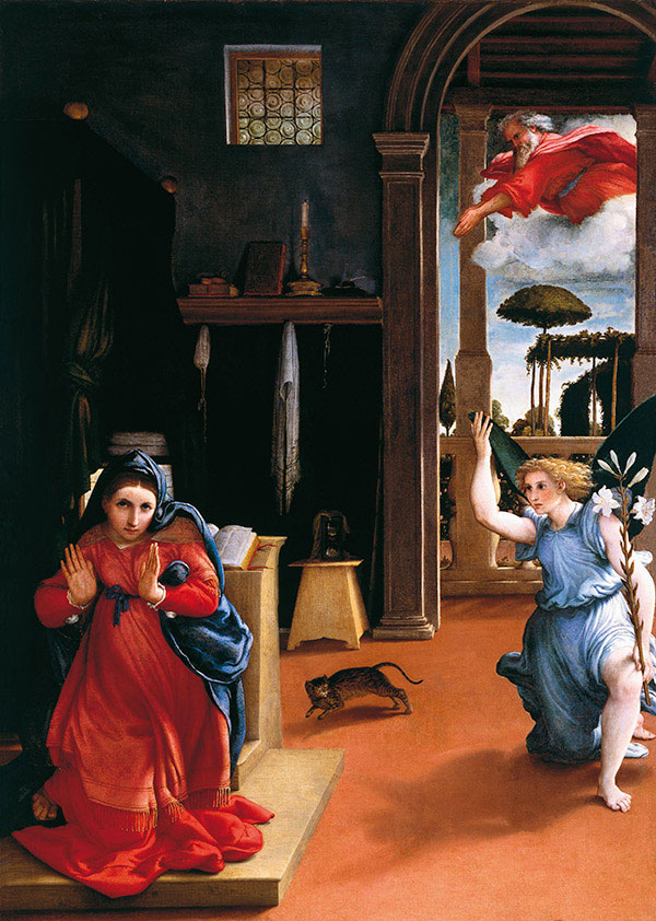 L'Annunciazione di Lorenzo Lotto a Recanati