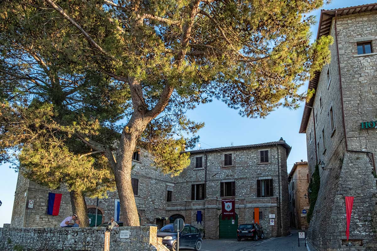 Il borgo di Monte Castello di Vibio