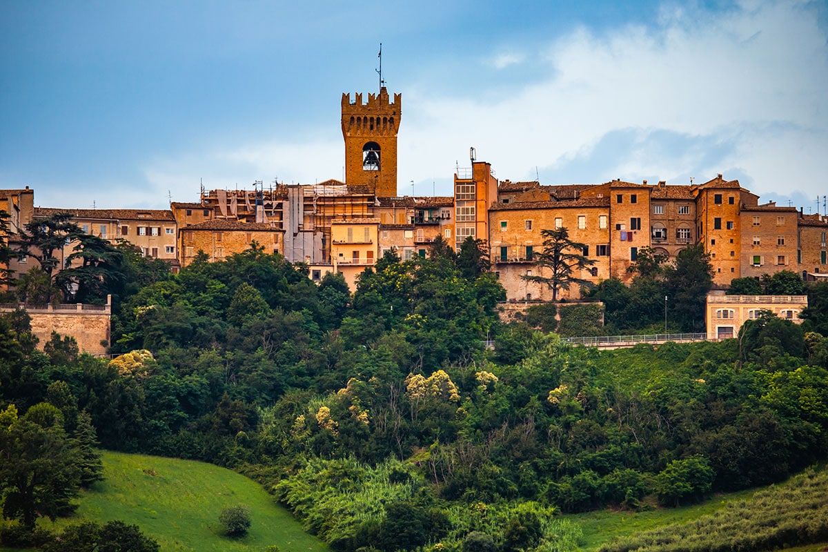 Panorama di Recanati