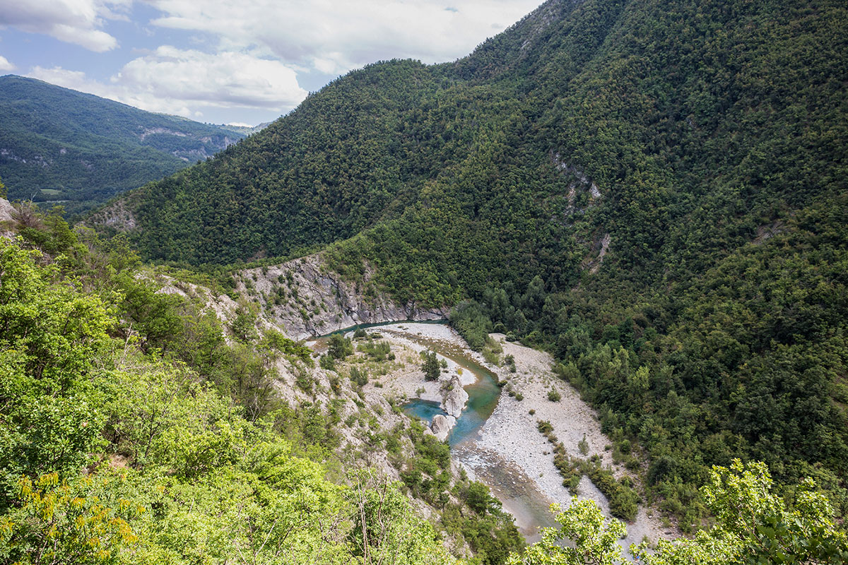 La sagome dell'Elefante del Trebbia