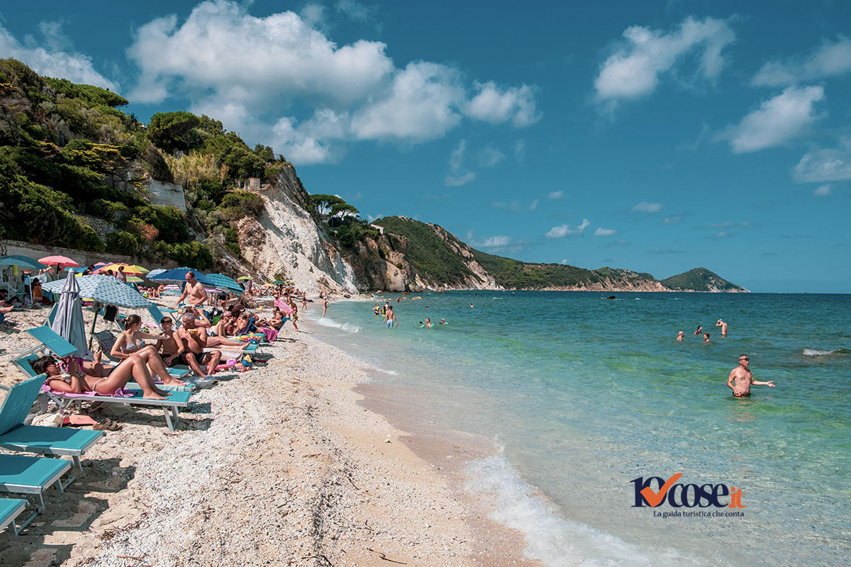 La spiaggia di Capo Bianco