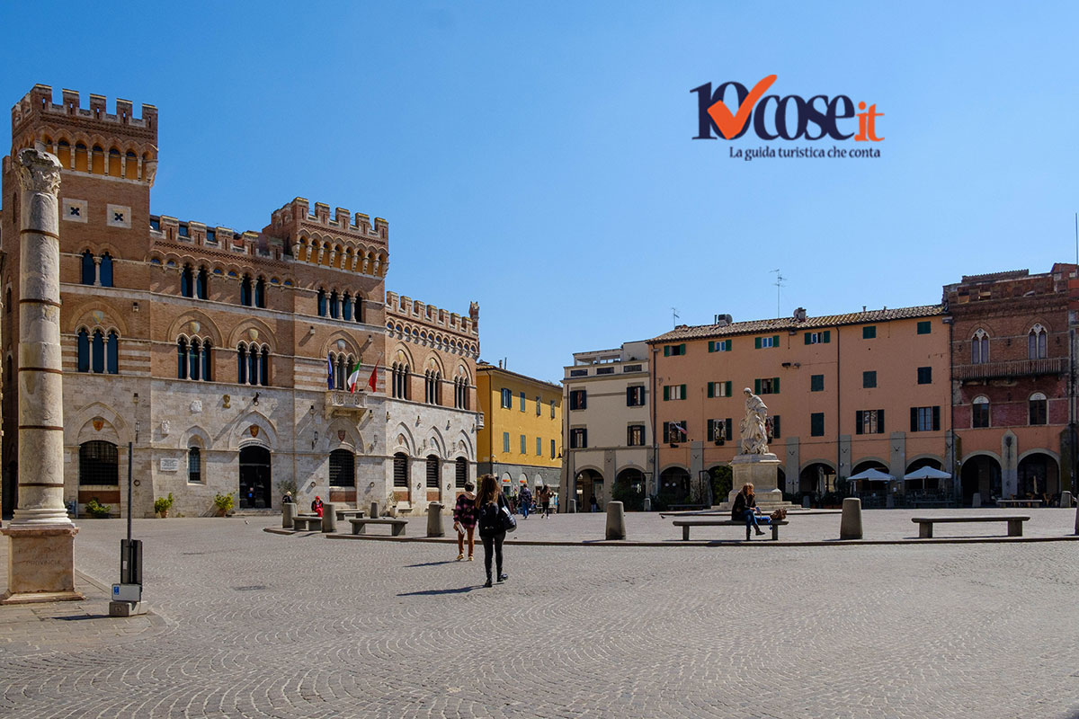 Piazza Dante a Grosseto Piazza Dante a Grosseto